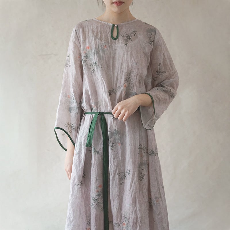로맨틱 웃다 치파오 드레스