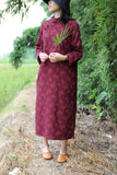 고유한 목초지 치파오 드레스