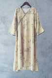 유행 공원 치파오 드레스